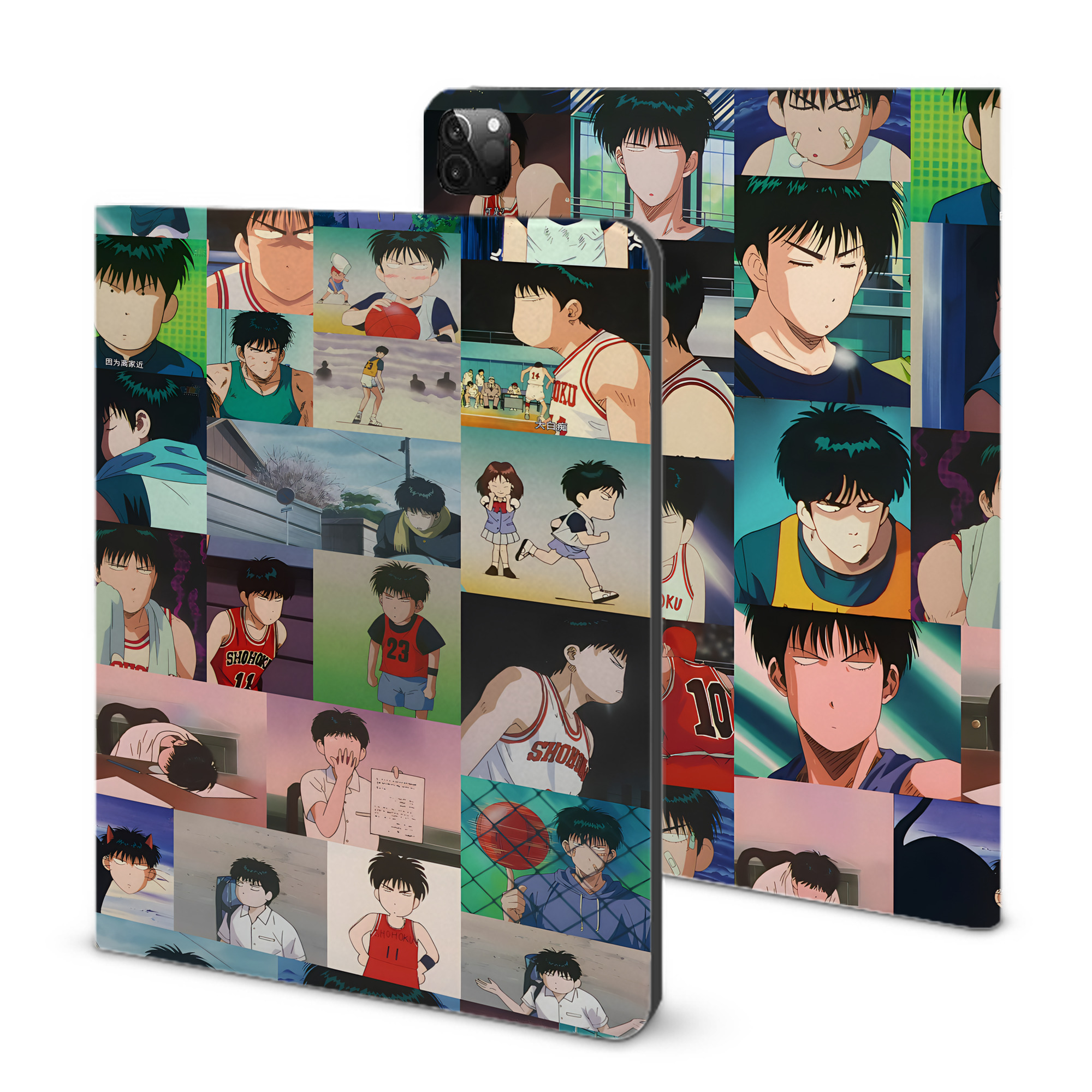（画像用） SLAM DUNK／スラムダンク IPadケース ペンホルダー付き ブックスタイルデザイン